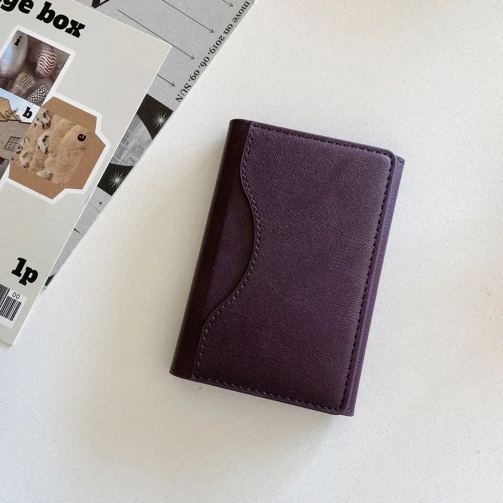 Portefeuille pliant magnétique avec porte-cartes en cuir PU pour iPhone 12 Plus, 13, 14, 15 et 16 Pro Max, compatible MagSafe 8