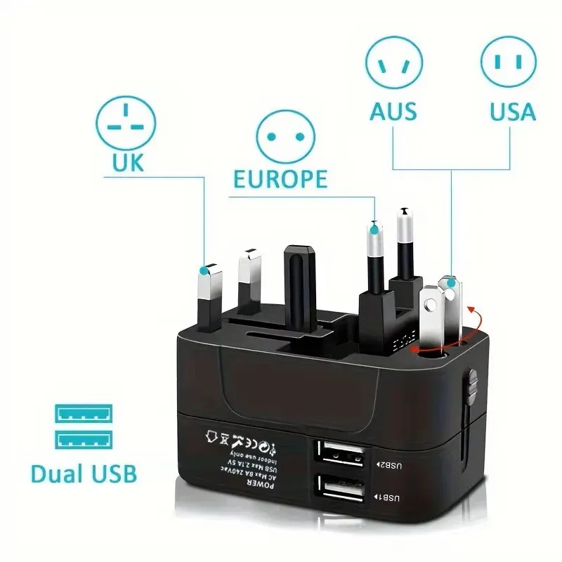 Adaptateur en situation de voyage