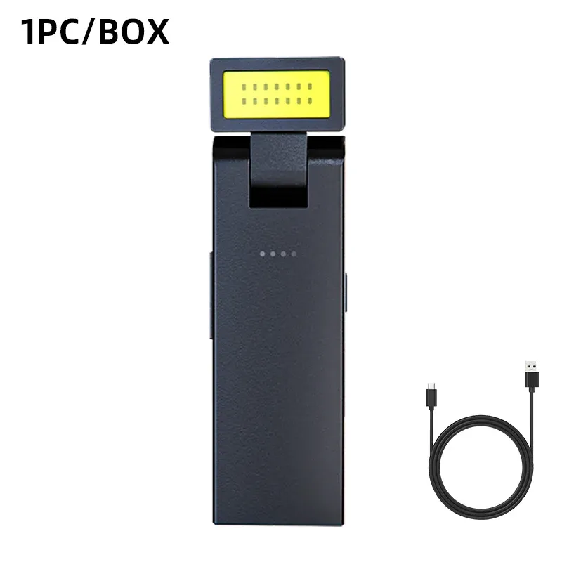 Lampe de travail magnétique COB rechargeable multifonction avec lampe de poche 7