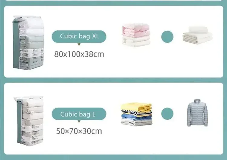 Sac de rangement sous vide, rangement de vêtements