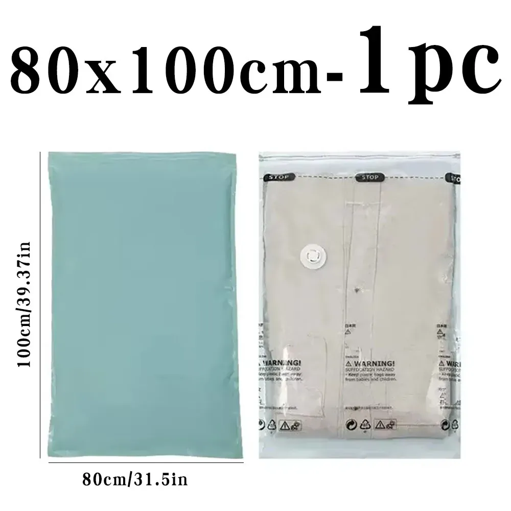 Grands sacs de rangement sous vide réutilisables pour vêtements et couvertures, sans pompe, idéaux pour le voyage 12