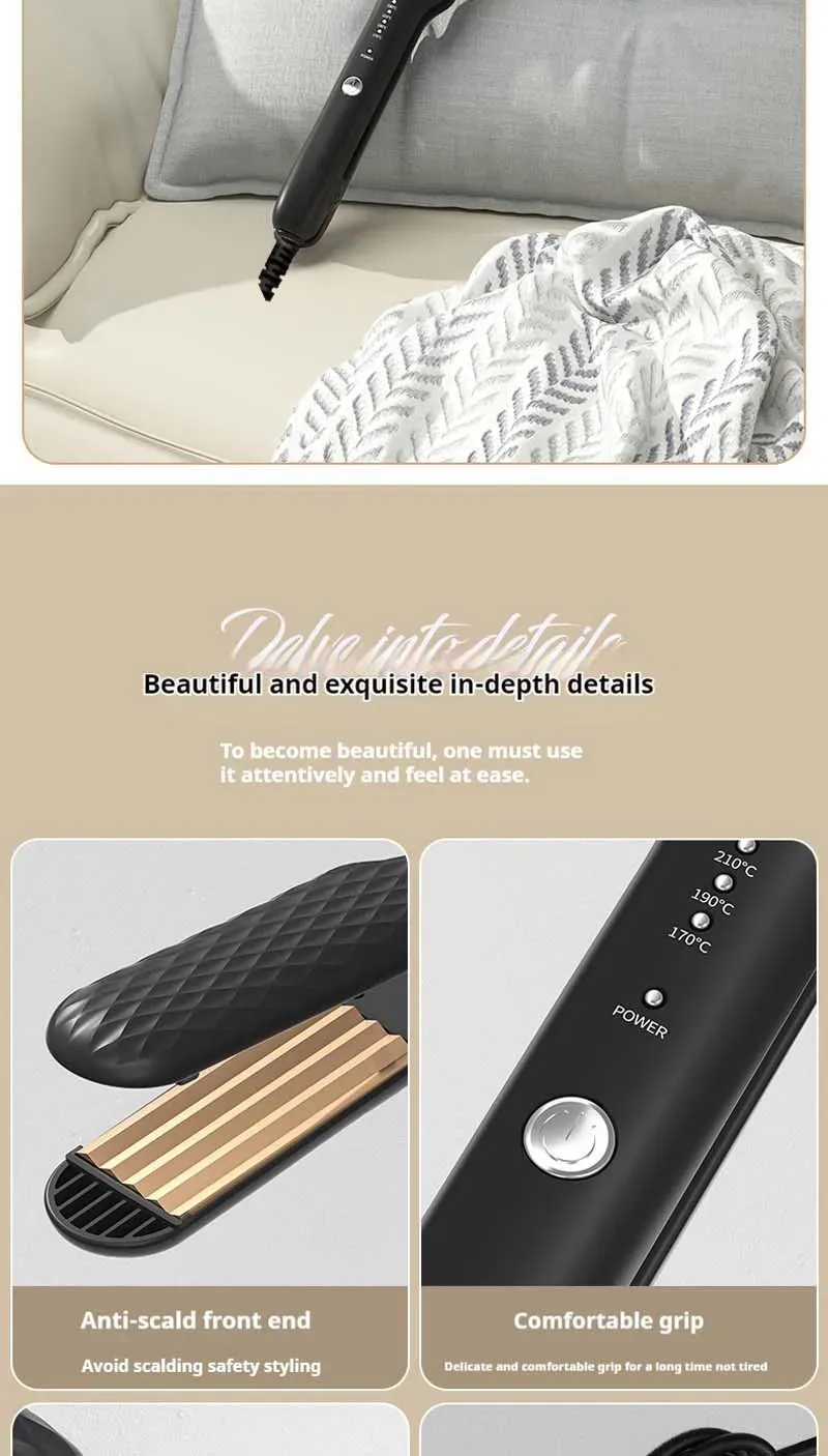 Boucles naturelles et élégantes