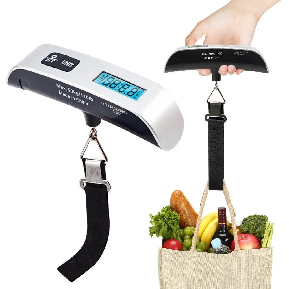 Balance électronique portable à bagages, vue détaillée