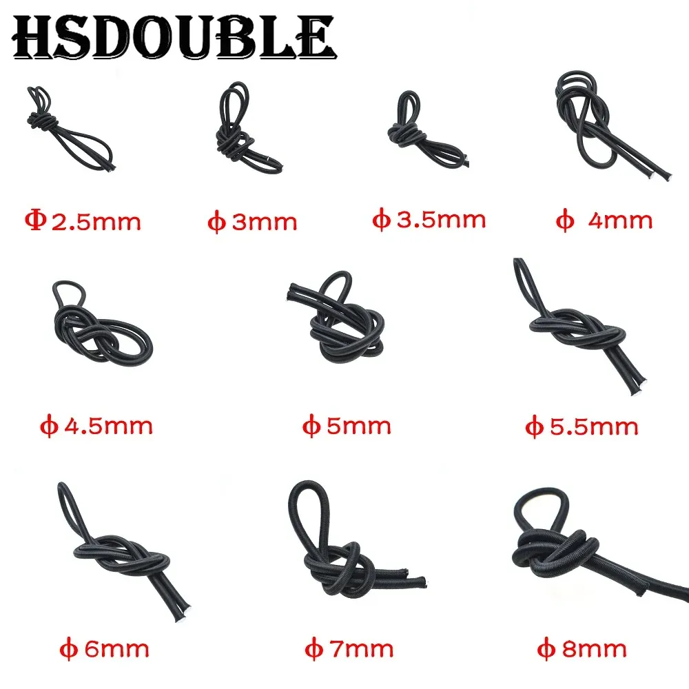 Corde élastique robuste de 10 mètres pour la fabrication de bijoux, le camping, le kayak et la plaisance 2