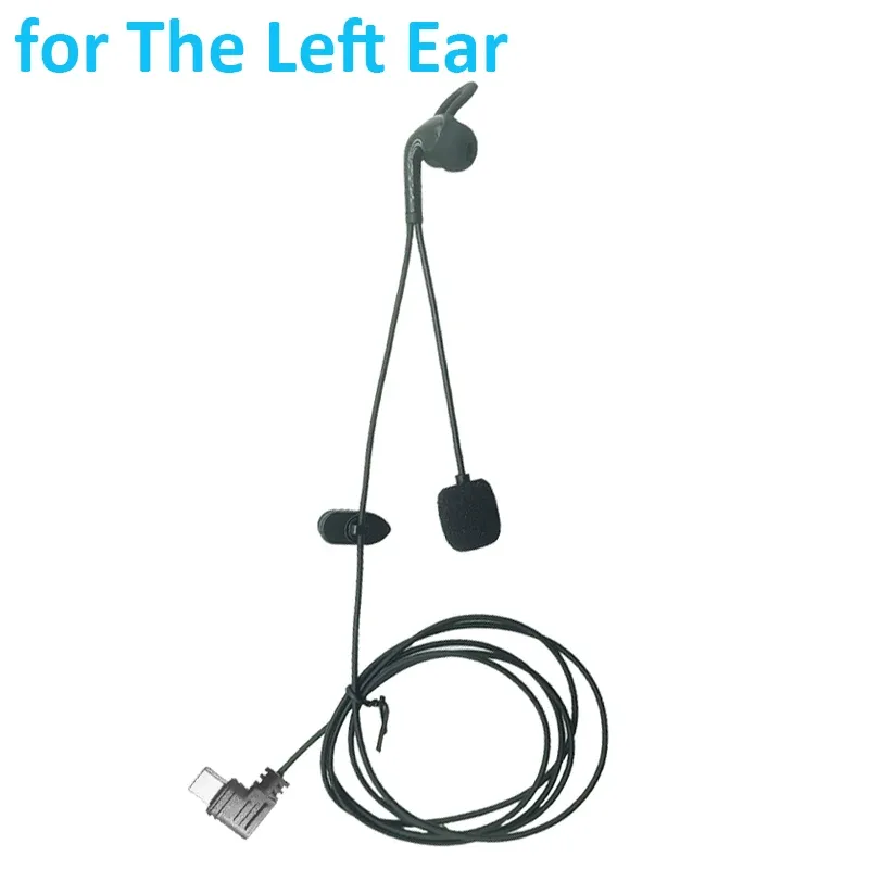 Casque d'arbitre intra-auriculaire à interface Type-C, compatible avec les casques moto EJEAS V6 Pro+ et V4 Plus 7