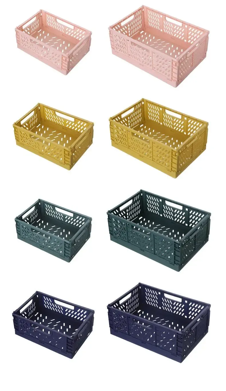 Panier de rangement pliable dans la garde-robe