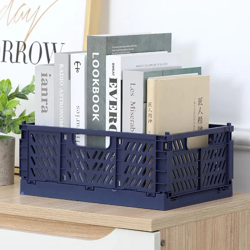 Panier de rangement pliable, gros plan