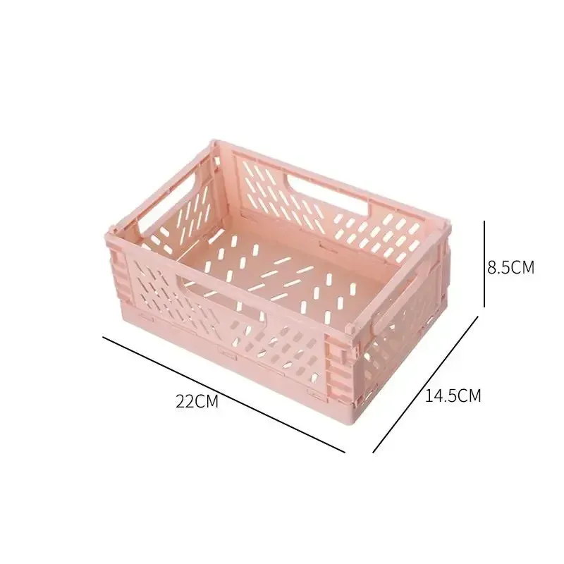 Panier de rangement pliable pour garde-robe, cuisine et salle de bain 10