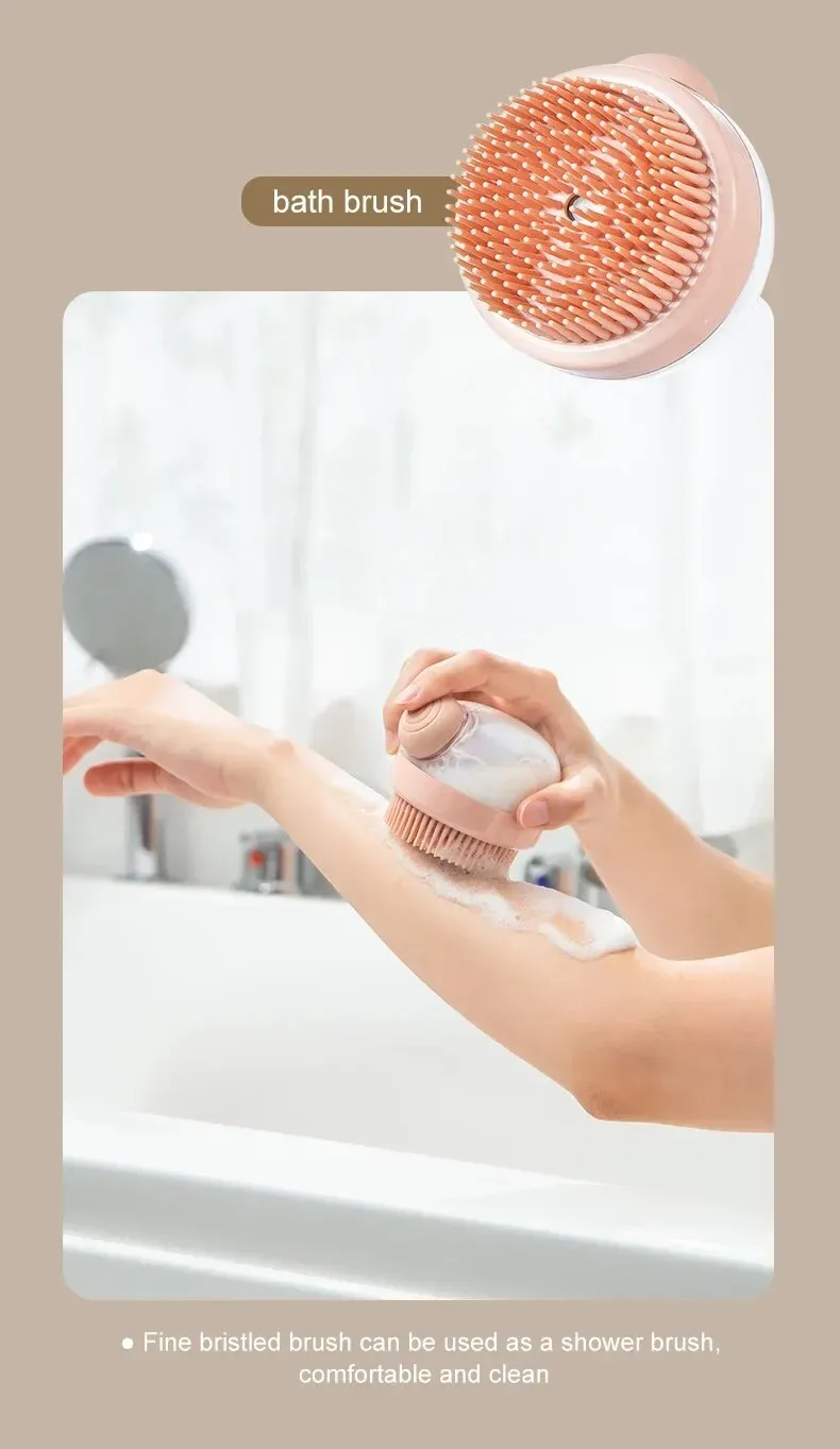 Brosse de bain en silicone pour animaux de compagnie, vue 7