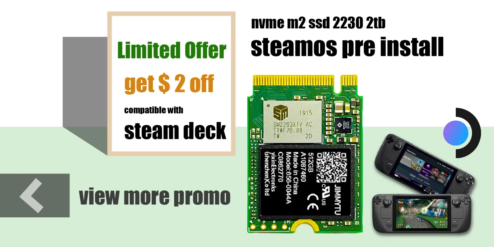SSD YIXIN M.2 NVMe, vue d'ensemble du produit
