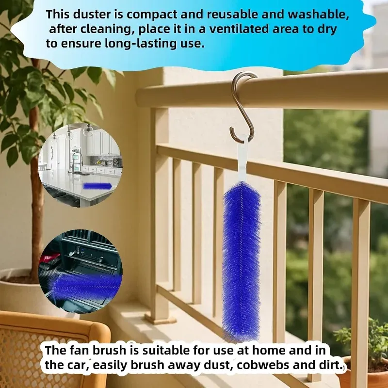 Brosse multifonctionnelle pour interstices de meubles