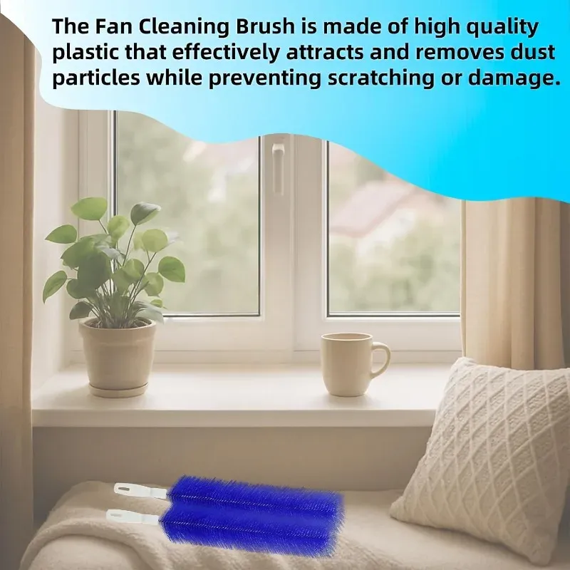 Détail de la brosse flexible en microfibre