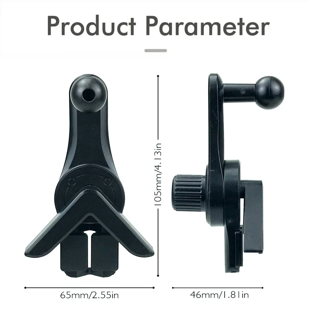 Détail de la fixation magnétique du support