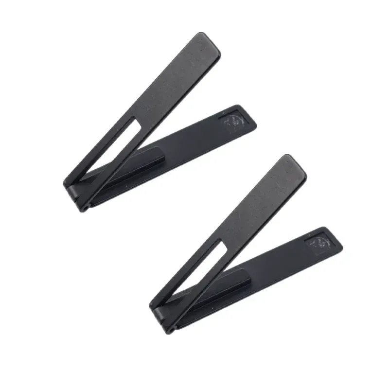 Support de bureau universel pour téléphone portable, pliable, ultra fin et magnétique, en alliage métallique 7