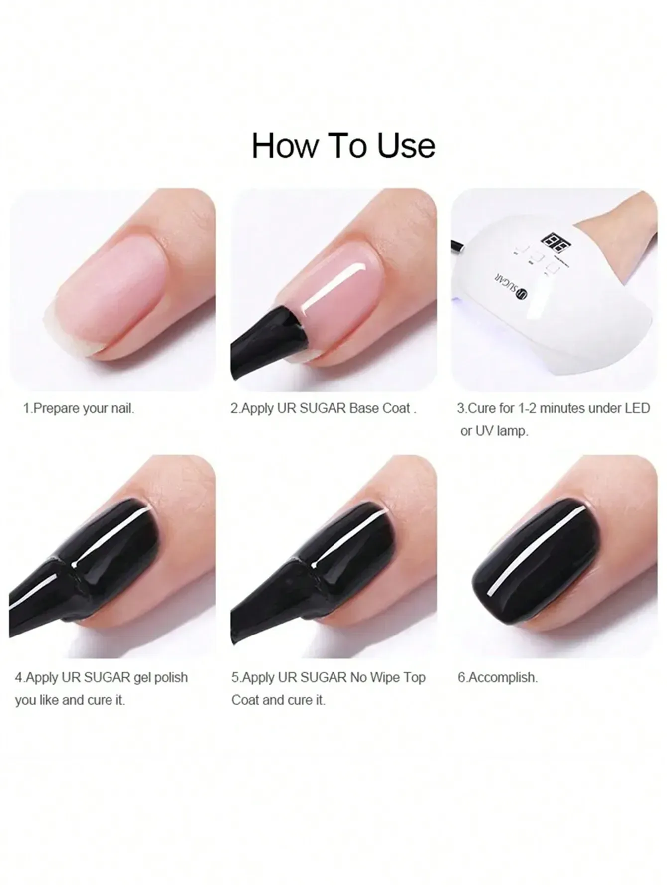 Inspiration nail art avec le vernis gel été