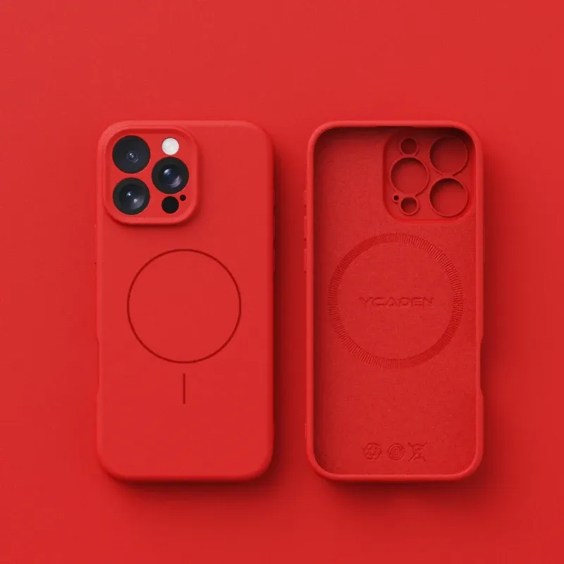Coque de téléphone en silicone, finition premium