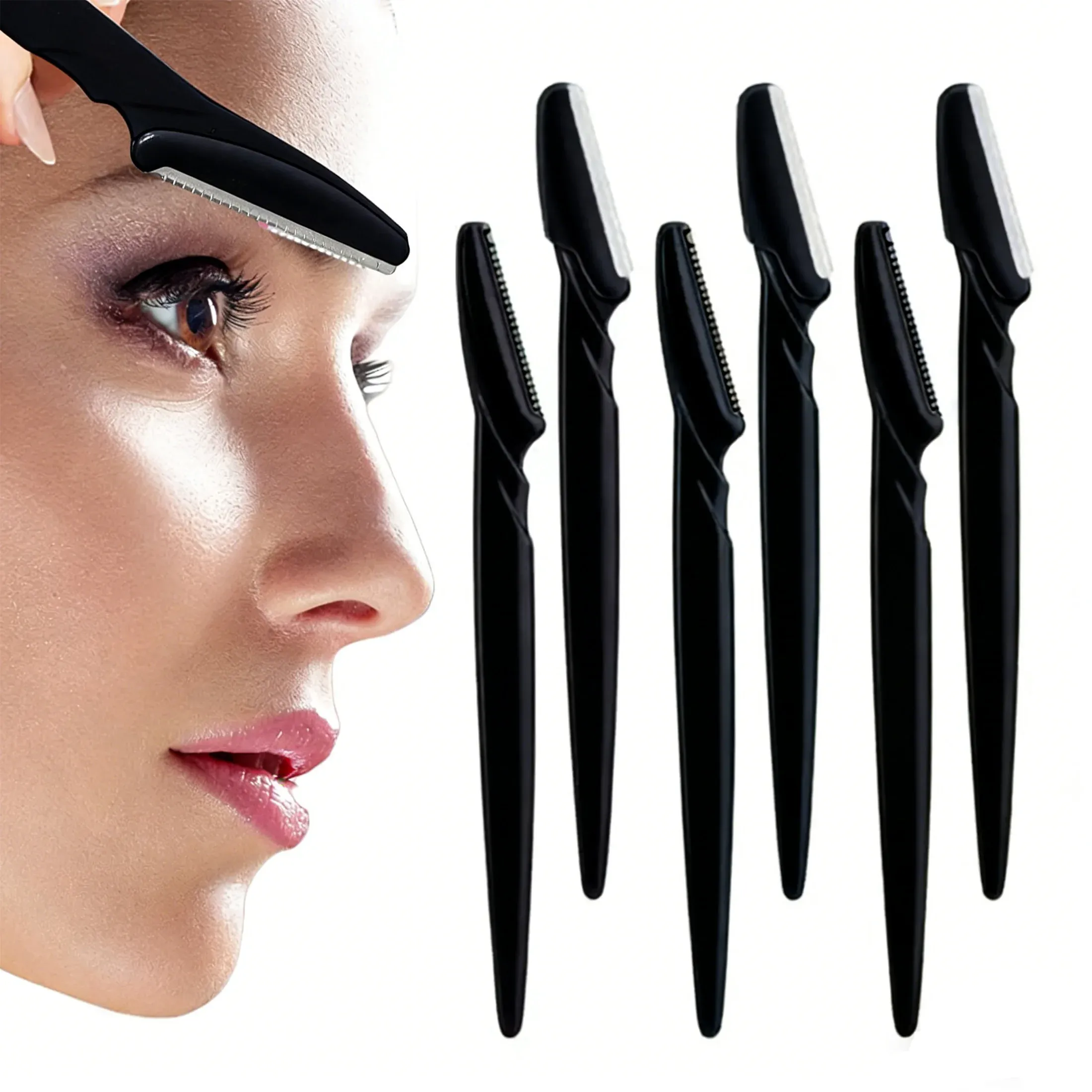 Tondeuse à sourcils et rasoir facial anti-rayures, lot de 5, 10, 20 ou 40 pièces 2