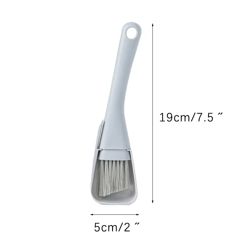 Brosse 2 en 1 pour fentes de fenêtre avec pelle à poussière 6