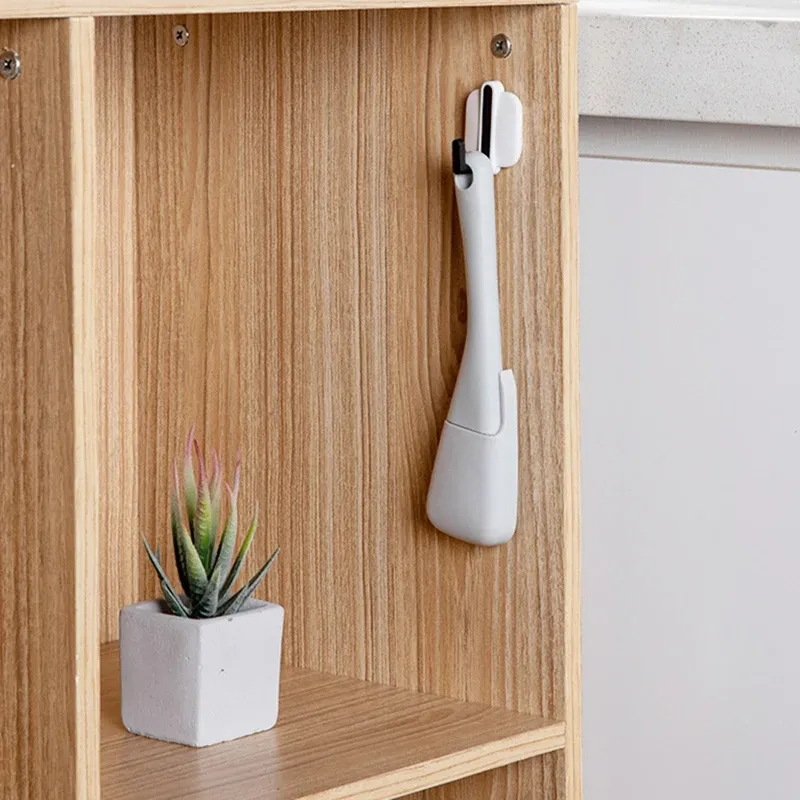 Brosse 2 en 1 pour fentes de fenêtre avec pelle à poussière 4
