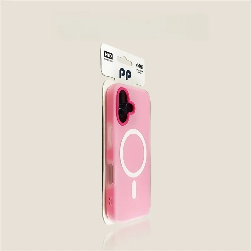 Coque magnétique MagSafe en TPU, couleur unie et toucher doux, compatible iPhone 17 Air, 16 Pro Max, 15, 14, 13, 12 et 11 13