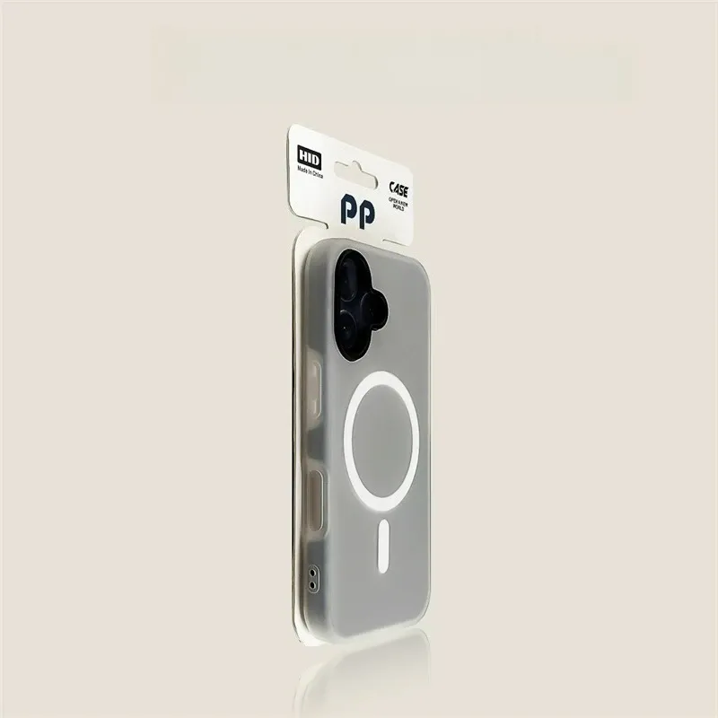 Coque magnétique MagSafe en TPU, couleur unie et toucher doux, compatible iPhone 17 Air, 16 Pro Max, 15, 14, 13, 12 et 11 16