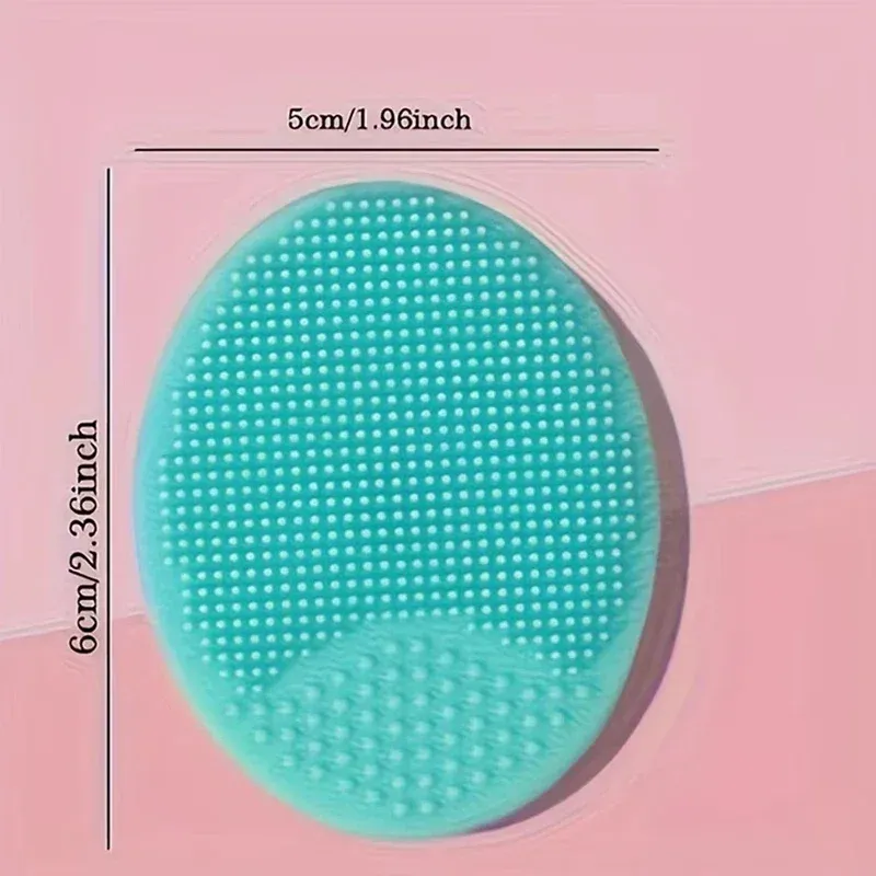 Brosse de shampooing en silicone pour bébé, brosse de bain souple pour nourrissons, pour garçons et enfants, brosse de douche, peigne à lavage des cheveux, brosse de massage 3