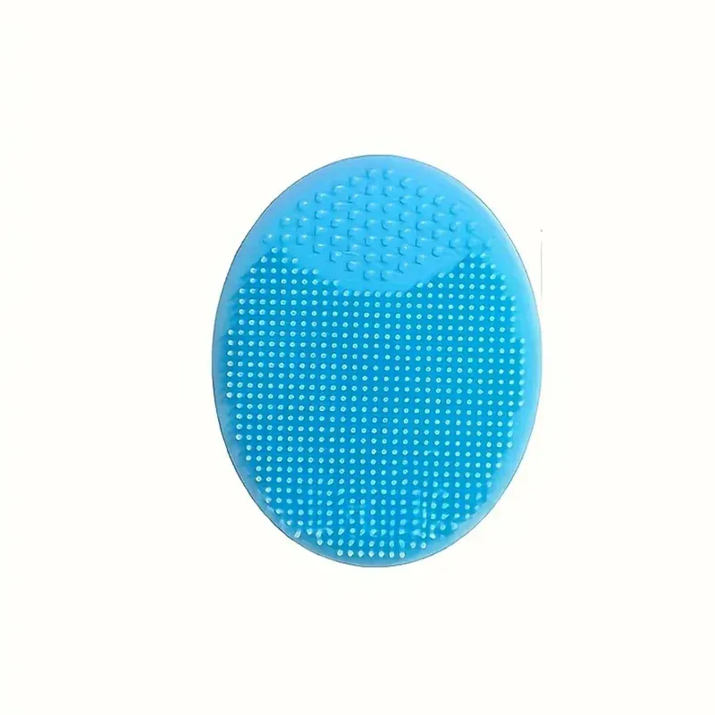 Brosse de shampooing en silicone pour bébé, brosse de bain souple pour nourrissons, pour garçons et enfants, brosse de douche, peigne à lavage des cheveux, brosse de massage 6