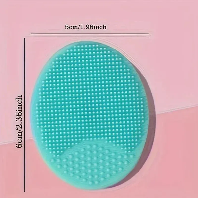 Détail de la brosse à shampoing en silicone