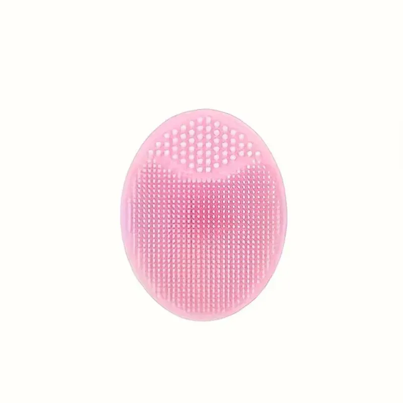 Brosse de shampooing en silicone pour bébé, brosse de bain souple pour nourrissons, pour garçons et enfants, brosse de douche, peigne à lavage des cheveux, brosse de massage 7