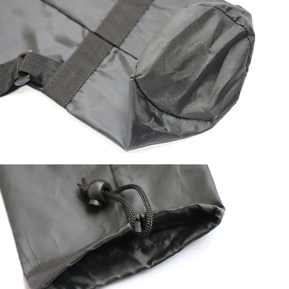 Sac de trépied ouvert et détaillé