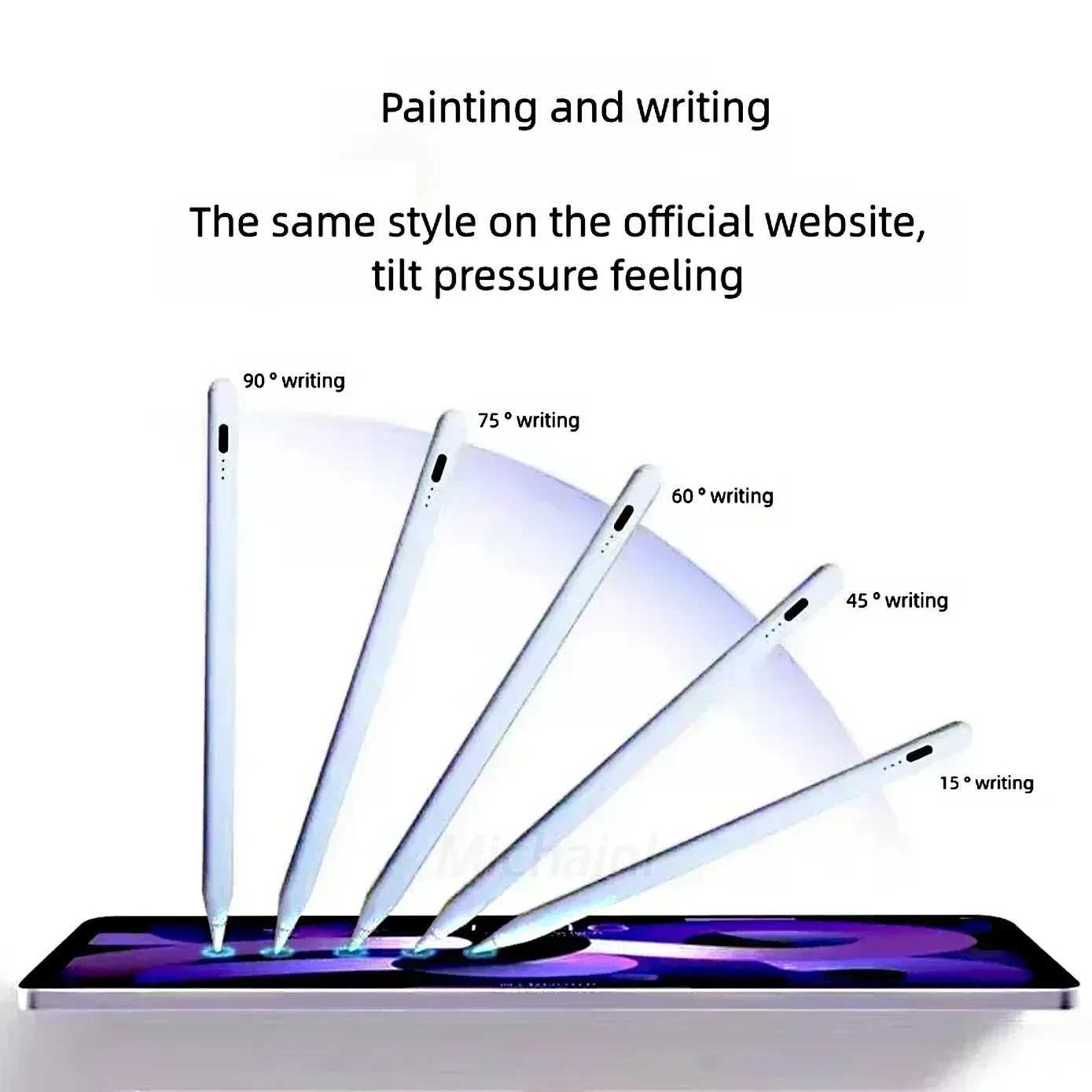Stylet pour Xiaomi Pad 6, Samsung Pad, Honor et Redmi Pad, sans inclinaison, rejet de paume, compatible avec tous les téléphones et tablettes Android 3