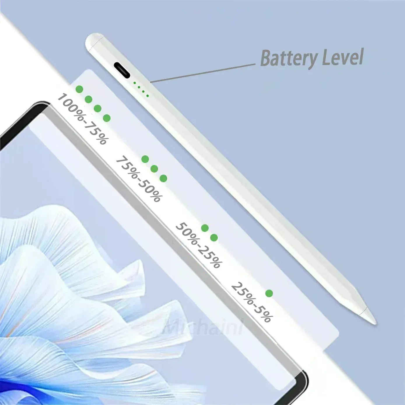 Stylet pour Xiaomi Pad 6, Samsung Pad, Honor et Redmi Pad, sans inclinaison, rejet de paume, compatible avec tous les téléphones et tablettes Android 5
