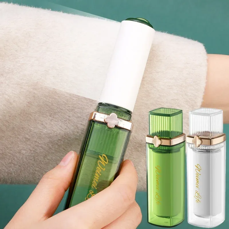 Mini rouleau anti-peluches jetable à déchirer, portable, idéal pour le voyage, avec feuilles adhésives et outil de nettoyage anti-poussière