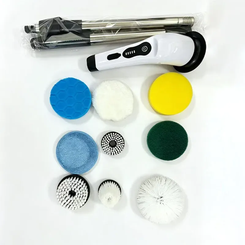 Brosse de nettoyage électrique multifonction sans fil 9 en 1 pour cuisine, salle de bain et toilettes 13