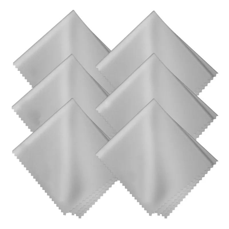 Lot de 10 chiffons en microfibre anti-rayures et antistatiques pour lunettes, téléphones, écrans et objectifs d'appareil photo 7