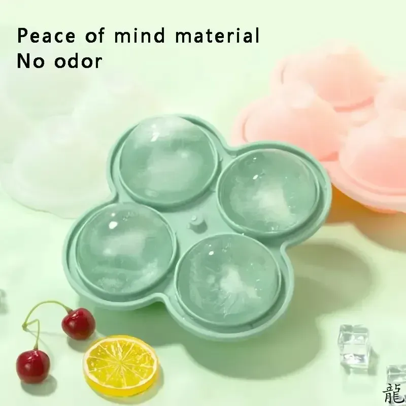 Bacs à glaçons en silicone grand format, lot de 1, démoulage facile, sans fuite, idéaux pour le whisky, les cocktails, les jus et les fêtes 4