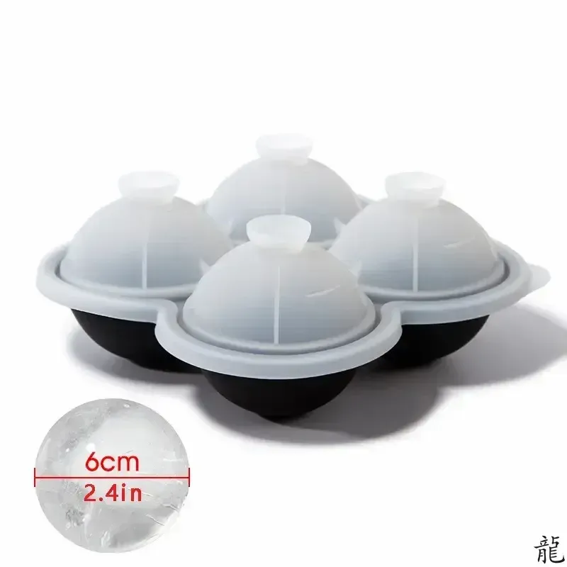 Bacs à glaçons en silicone grand format, lot de 1, démoulage facile, sans fuite, idéaux pour le whisky, les cocktails, les jus et les fêtes 6