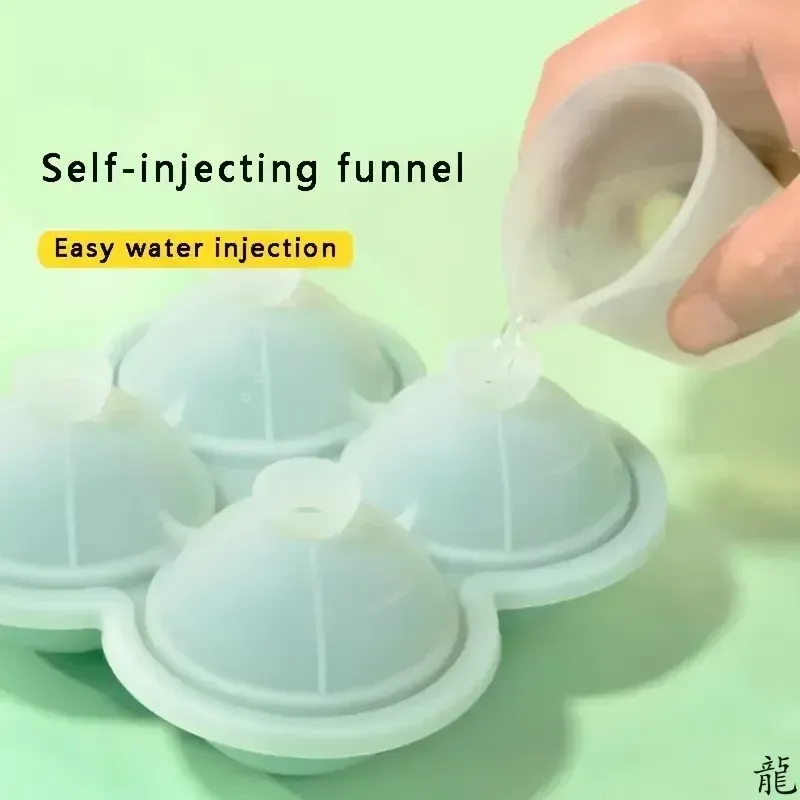 Plateau à glaçons en silicone en situation