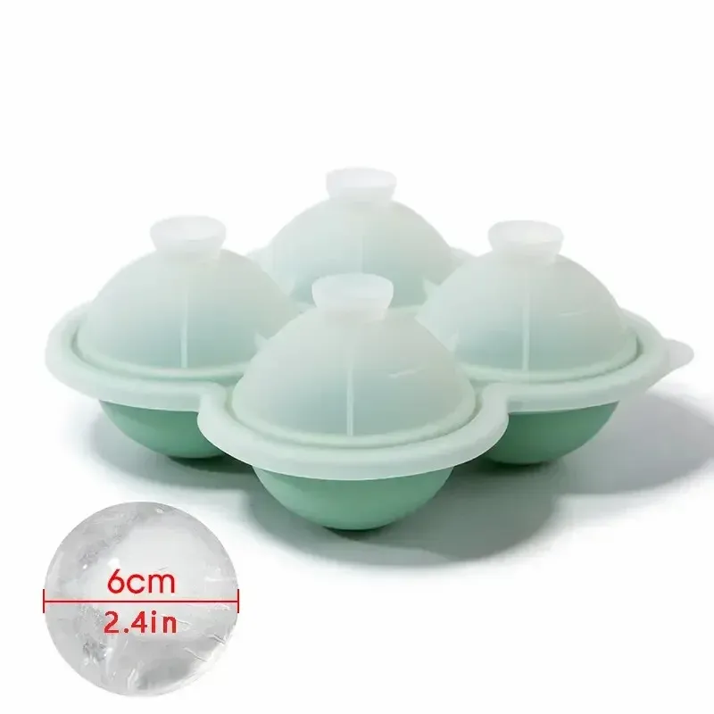Bacs à glaçons en silicone grand format, lot de 1, démoulage facile, sans fuite, idéaux pour le whisky, les cocktails, les jus et les fêtes 8