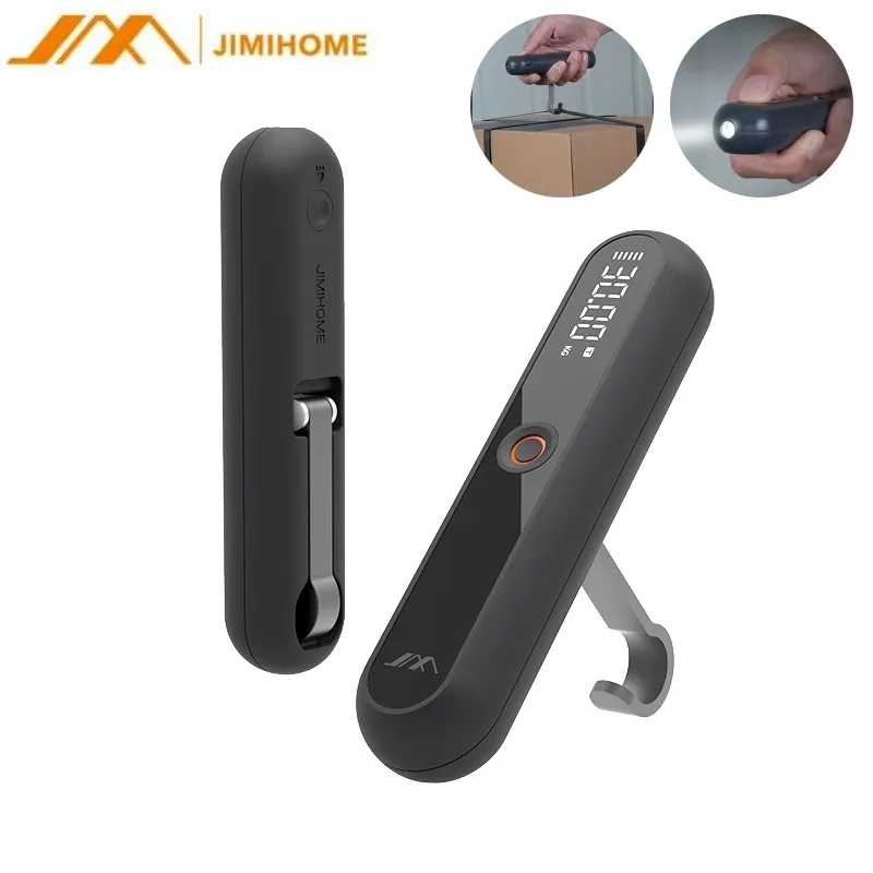 Balance à bagages électronique portable JIMI Youpin, mini lampe de poche à affichage numérique, rechargeable via USB-C, capacité de pesée 30 kg - Image 1