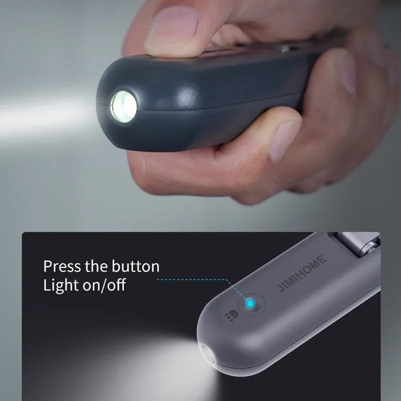 Balance à bagages électronique portable JIMI Youpin, mini lampe de poche à affichage numérique, rechargeable via USB-C, capacité de pesée 30 kg 5