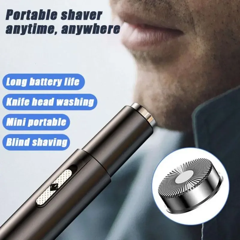 Tondeuse électrique 2 en 1 rechargeable pour cheveux et barbe, lavable, rasage 3