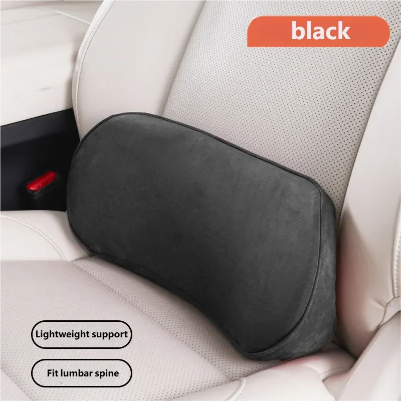 Coussin de soutien lombaire en mousse à mémoire de forme pour voiture, oreiller de taille pour siège conducteur et support dorsal de voyage 8