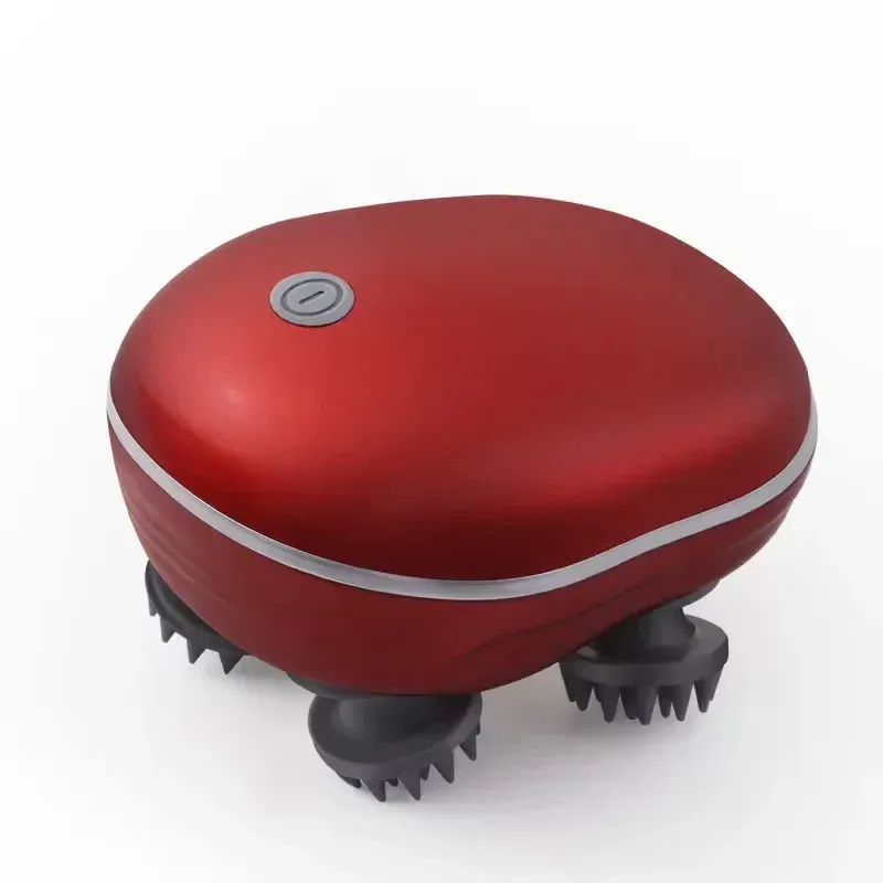 Masseur électrique pour le cuir chevelu à lumière rouge, outil de relaxation corporelle et musculaire 11