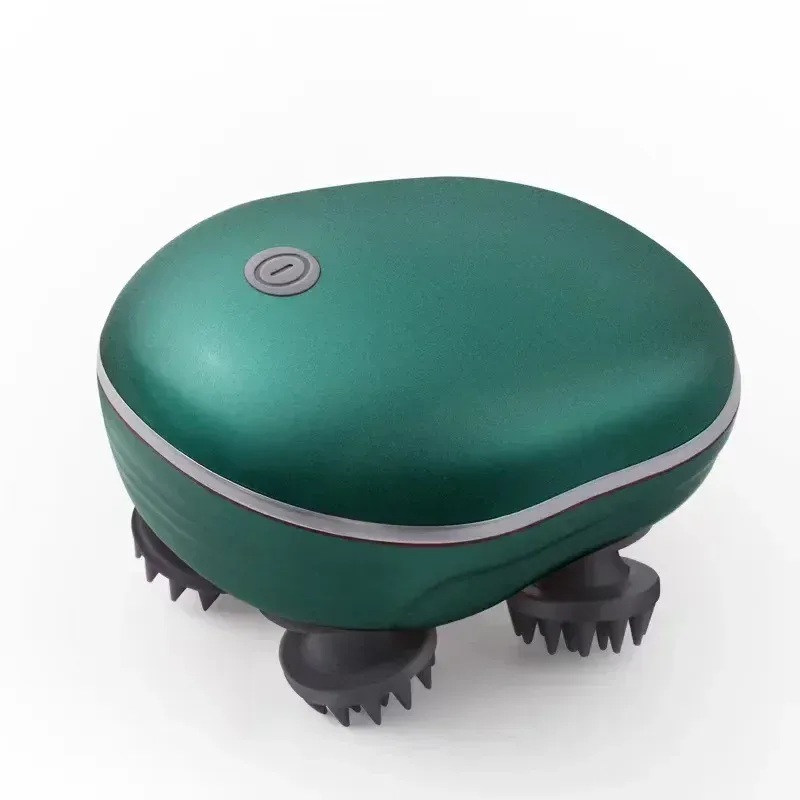 Masseur électrique pour le cuir chevelu à lumière rouge, outil de relaxation corporelle et musculaire 7