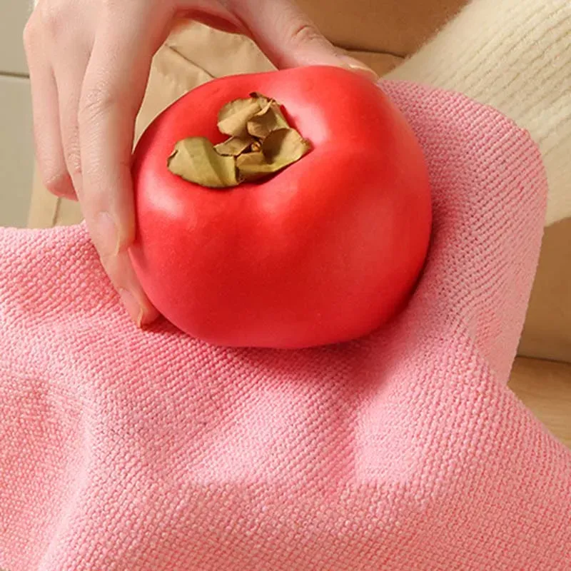 Chiffons de microfibre réutilisables pour la cuisine
