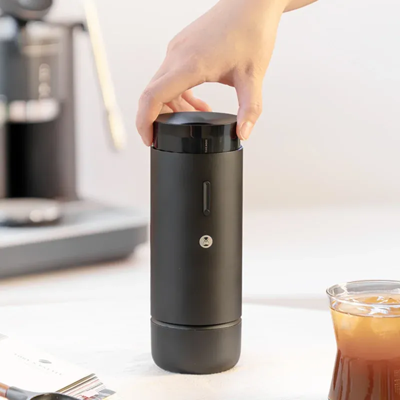 TIMEMORE WHIRLYO1S Moulin à café électrique portable, broyeur automatique pour expresso et café en grains, usage domestique - Image 1