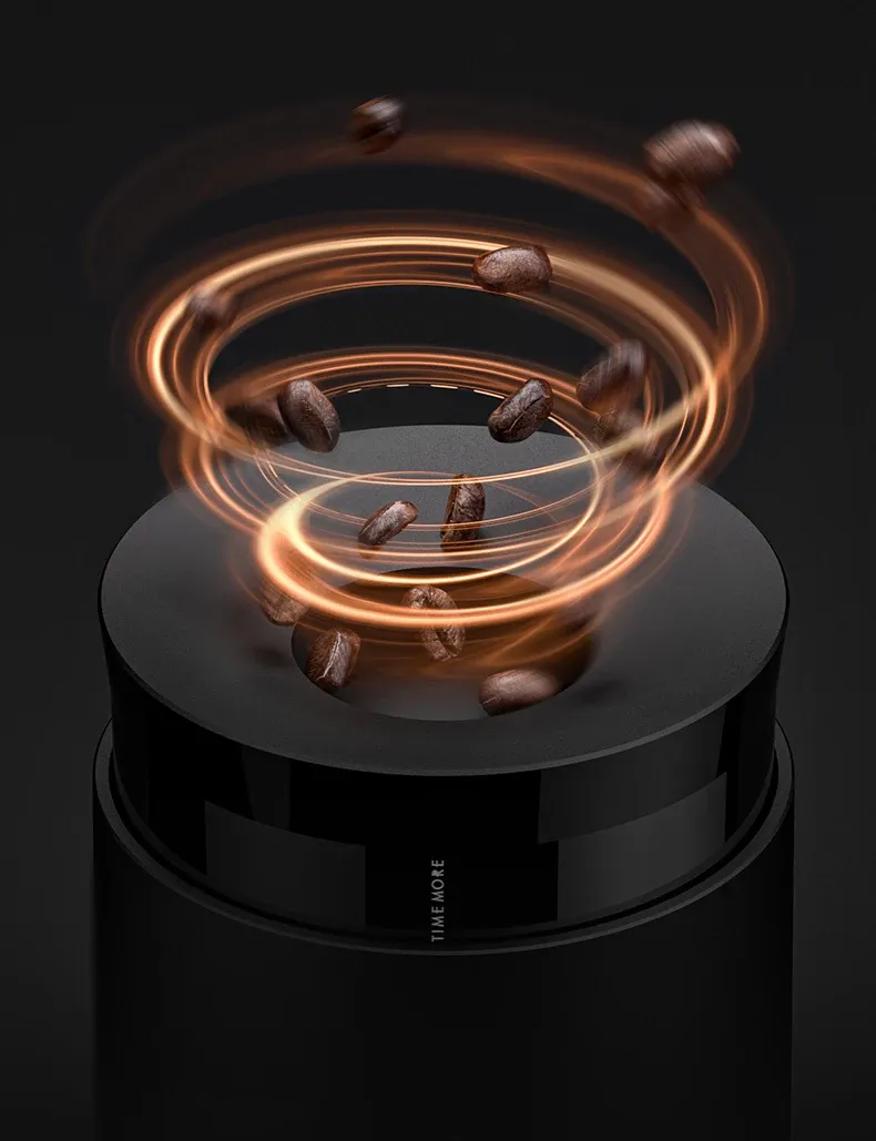 TIMEMORE WHIRLY01S, vue d'ensemble du moulin à café électrique