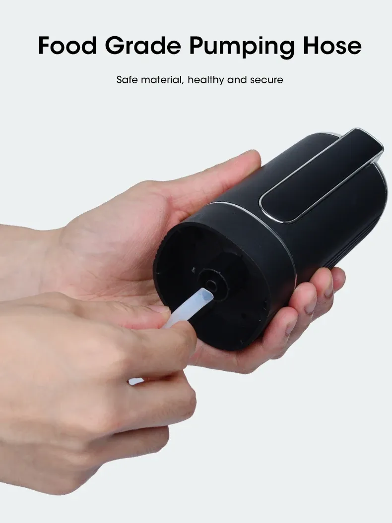 Distributeur d'eau pliable automatique, détail des matériaux