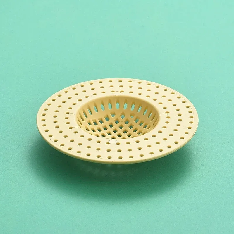 Filtre d'évier de cuisine avec crépine, filet filtrant pour évacuation, bouchon et attrape-cheveux, collecteur de déchets 7